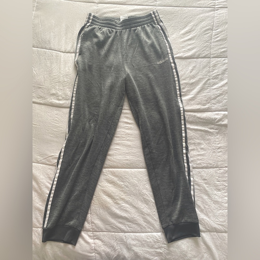 Gray Adidas Sweat Pants